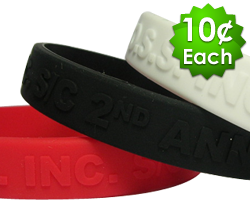 Embossed Wristband