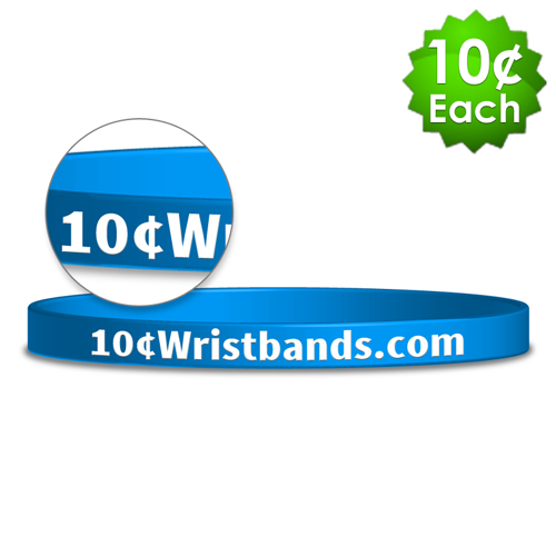 Silkscreened Thin Wristbands